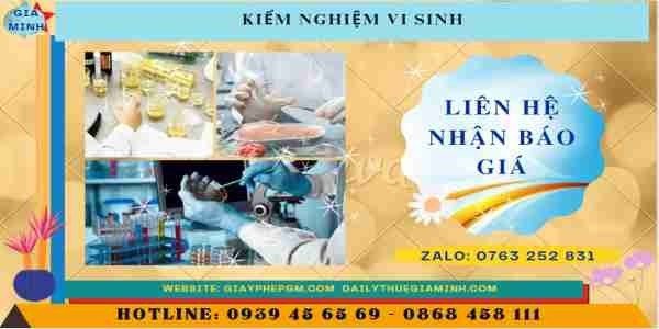 Kiểm nghiệm vi sinh 6 Chi phí để kiểm nghiệm vi sinh