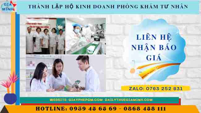 Chi phí dịch vụ mở phòng khám tư là bao nhiêu
