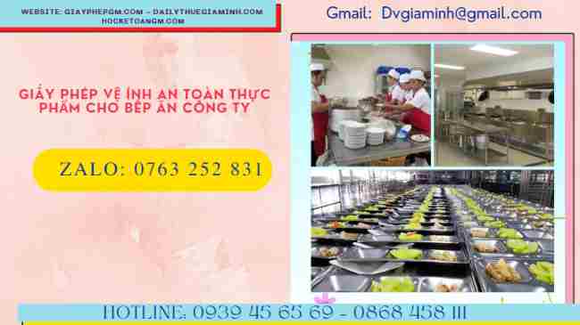 Giấy phép vệ sinh an toàn thực phẩm đối với công ty có bếp nấu ăn 8 Giấy phép Vệ sinh an toàn thực phẩm đối với công ty có bếp nấu ăn