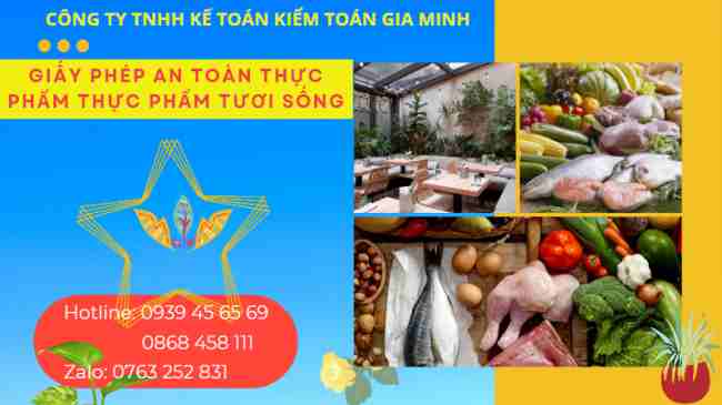 Thủ tục đăng ký vệ sinh an toàn thực phẩm cho thực phẩm tươi sống 5 Hướng dẫn thực hiện đăng ký vệ sinh an toàn thực phẩm cho thực phẩm tươi sống