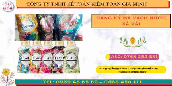 Đăng ký mã vạch nước xả vải 5 Lợi ích việc đăng ký MSMV nước xả vải