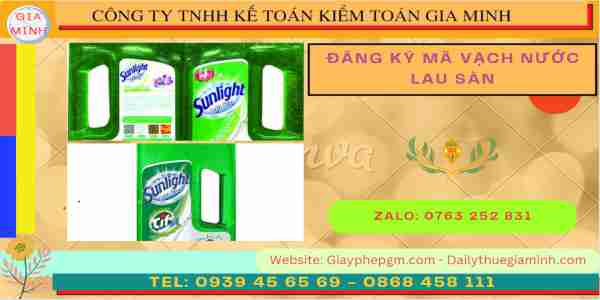 Thủ tục đăng ký MSMV nước lau sàn