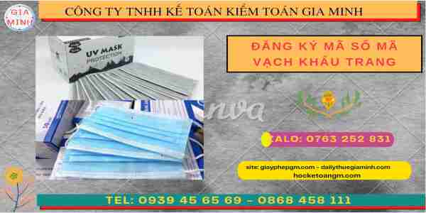Thủ tục đăng ký MSMV khẩu trang

