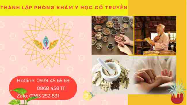 Thành lập phòng khám y học cổ truyền 1 Thủ tục thành lập phòng khám y học cổ truyền