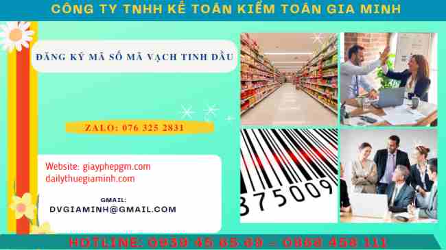Đăng ký mã số mã vạch tinh dầu 4 Thủ tục thực hiện đăng ký mã số mã vạch tinh dầu
