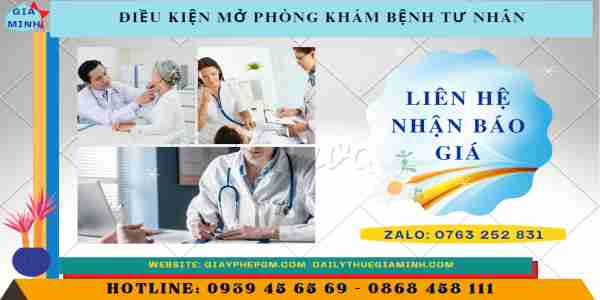 Chi phí mở phòng khám bệnh tư nhân