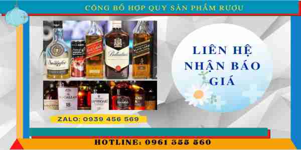 Chi phí tự công bố hợp quy sản phẩm rượu
