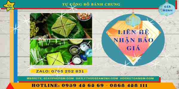 Tự công bố bánh chưng 13 Công bố chất lượng bánh chưng