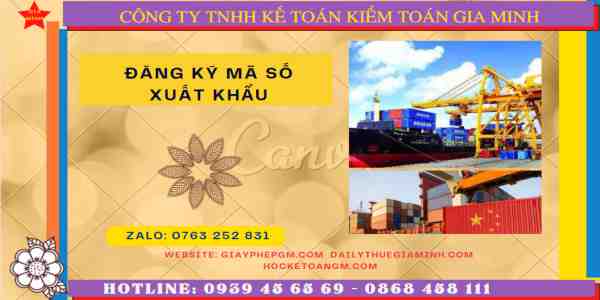 Đăng ký mã số xuất khẩu 4 Hướng dẫn đăng ký mã số xuất khẩu