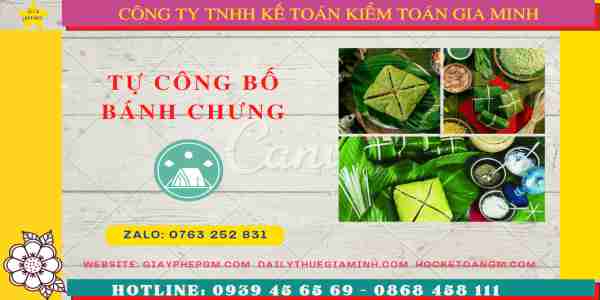 Tự công bố bánh chưng 8 Tư vấn tự công bố chất lượng bánh chưng