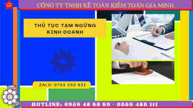Thủ tục tạm ngừng kinh doanh tại Quảng Bình 3 Hướng dẫn thủ tục tạm ngừng kinh doanh tại Quảng Bình