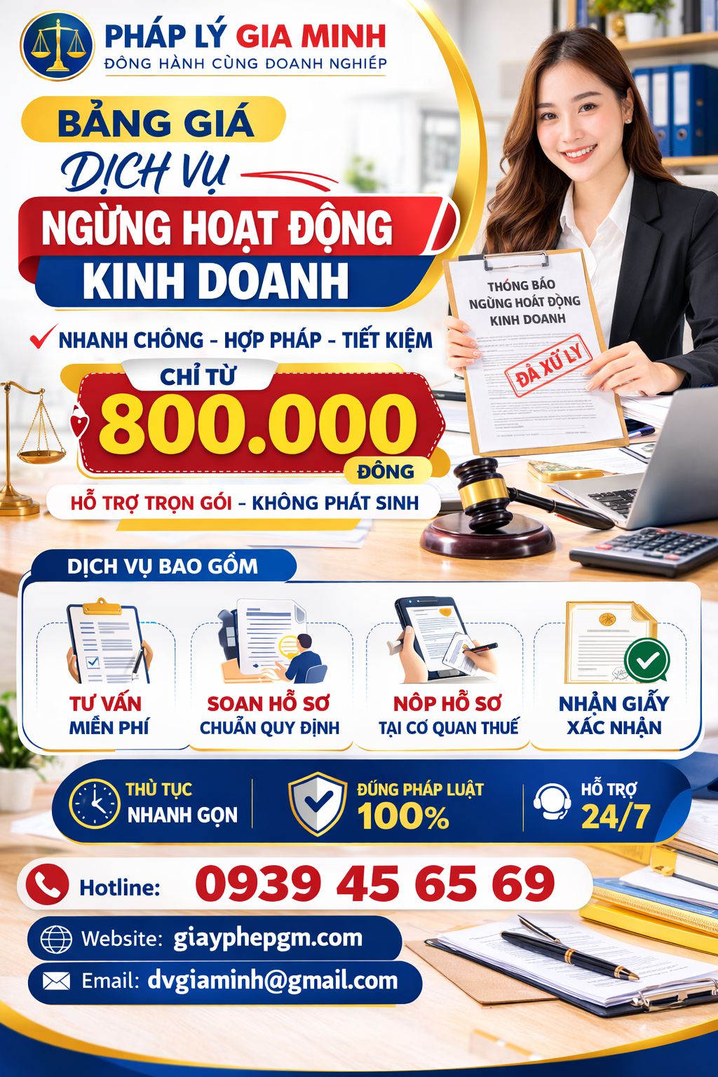 Thủ tục tạm ngừng kinh doanh tại Bắc Ninh: Hướng dẫn chi tiết năm 2026 13 Chi phí tạm ngừng kinh doanh công ty tại Bắc Ninh