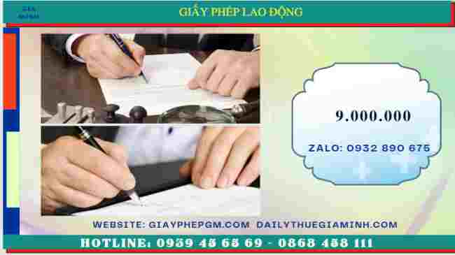 Hướng dẫn làm giấy phép lao động tại Nha Trang 13 Chi phí dịch vụ làm giấy phép lao động tại Nha Trang