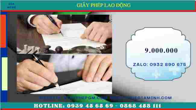 Hướng dẫn làm giấy phép lao động tại Quảng Ninh 13 Chi phí dịch vụ làm giấy phép lao động tại Quảng Ninh