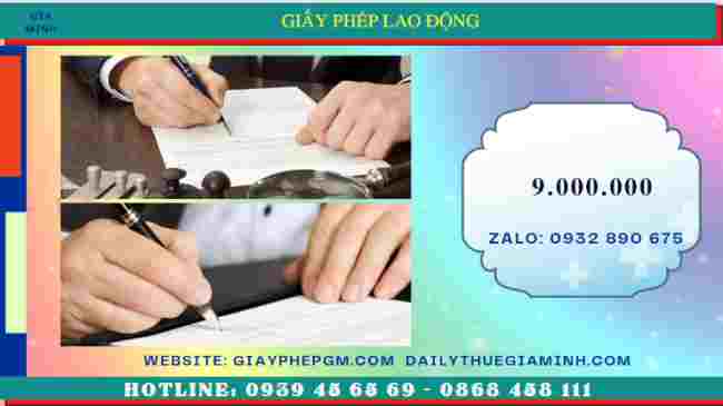 Hướng dẫn làm giấy phép lao động tại Sơn La 13 Chi phí dịch vụ làm giấy phép lao động tại Sơn La