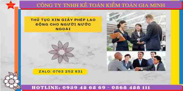 Thủ tục xin giấy phép lao động cho người nước ngoài 7 Chi phí xin cấp giấy phép lao động cho người nước ngoài