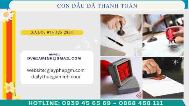 Khắc dấu lấy liền 7 Dịch vụ khắc dấu lấy liền