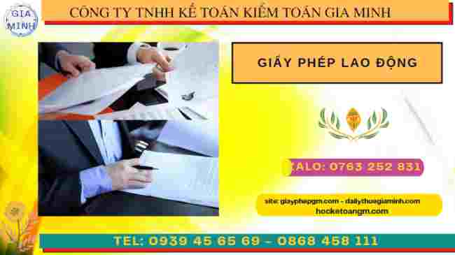 Hồ sơ xin giấy phép lao động tại Tiền Giang 
