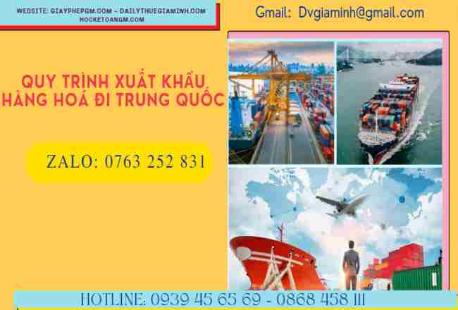 Quy trình xuất khẩu hàng hoá đi Trung Quốc 5 Xuất khẩu hàng hoá sang Trung Quốc có lợi ích gì