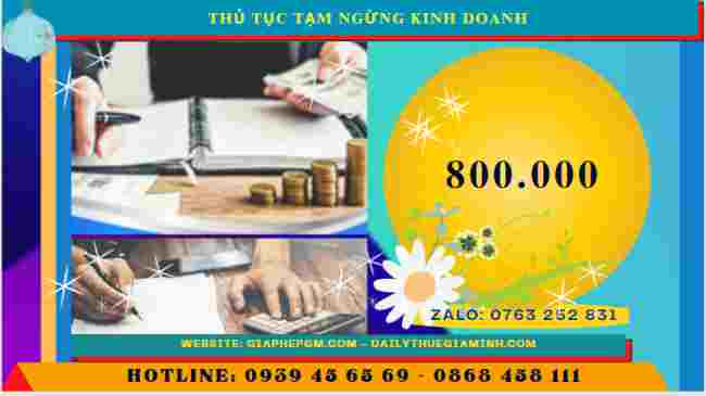 Chi phí tạm ngừng hoạt động kinh doanh tại Vĩnh Long
