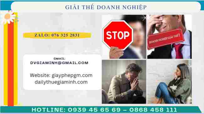 Giải thể doanh nghiệp trọn gói tại Cần Thơ 8 Các bước giải thể doanh nghiệp tại Cần Thơ