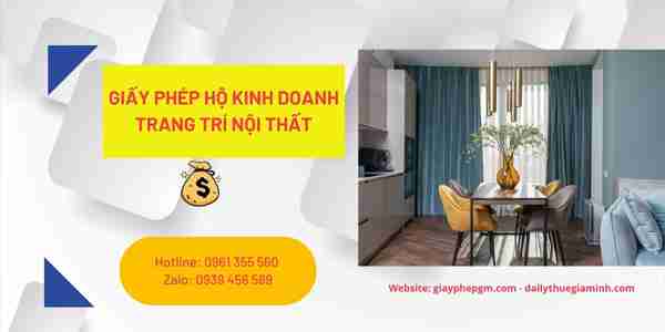 Giấy phép hộ kinh doanh trang trí nội thất – Quy trình và yêu cầu pháp lý 8 Các bước xin cấp giấy phép hộ kinh doanh trang trí nội thất gồm những bước nào?
