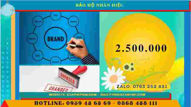 Chi phí đăng ký bảo hộ nhãn hiệu tại Bắc Giang

