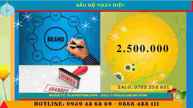 Chi phí đăng ký bảo hộ nhãn hiệu tại Thành phố Cần Thơ
