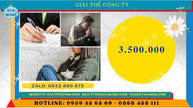 Tư vấn thủ tục giải thể công ty tại Cần Thơ 13 Chi phí giải thể công ty tại Cần Thơ