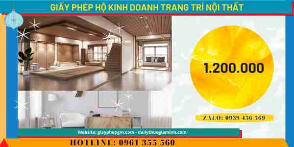 Giấy phép hộ kinh doanh trang trí nội thất – Quy trình và yêu cầu pháp lý 13 Chi phí xin cấp giấy phép hộ kinh doanh trang trí nội thất