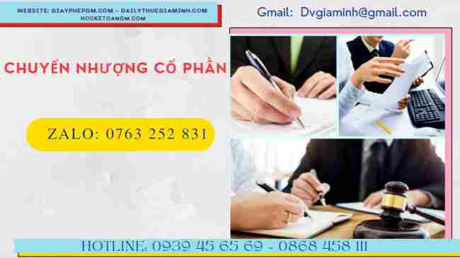 Thủ tục chuyển nhượng cổ phần chủ đầu tư nên biết 13 Hồ sơ thủ tục chuyển nhượng cổ phần trong công ty cổ phần