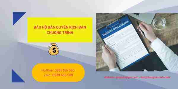 Bảo hộ bản quyền kịch bản chương trình 6 Kịch bản chương trình truyền hình có được bảo hộ không?
