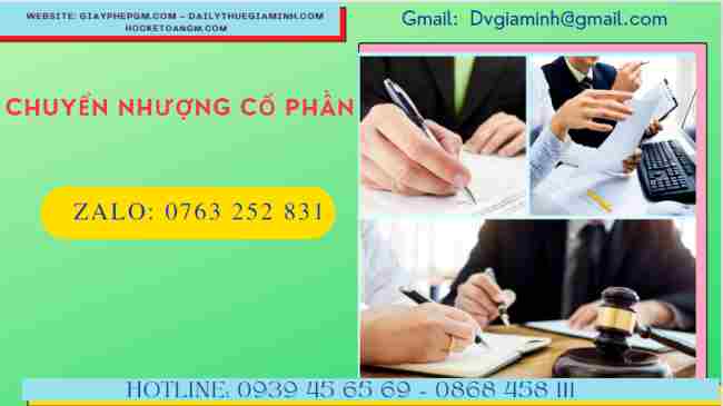 Thủ tục chuyển nhượng cổ phần chủ đầu tư nên biết 8 Thủ tục chuyển nhượng cổ phần chủ đầu tư nên biết