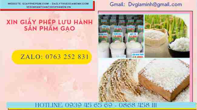 Đăng ký lưu hành sản phẩm gạo ra thị trường cần những giấy tờ gì? 13 Thủ tục xin giấy chứng nhận lưu hành tự do sản phẩm gạo