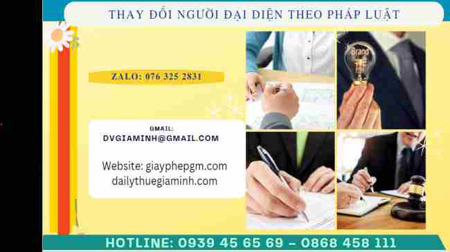 Hướng dẫn quy trình thay đổi người đại diện theo pháp luật 5 Tìm hiểu về người đại diện theo pháp luật