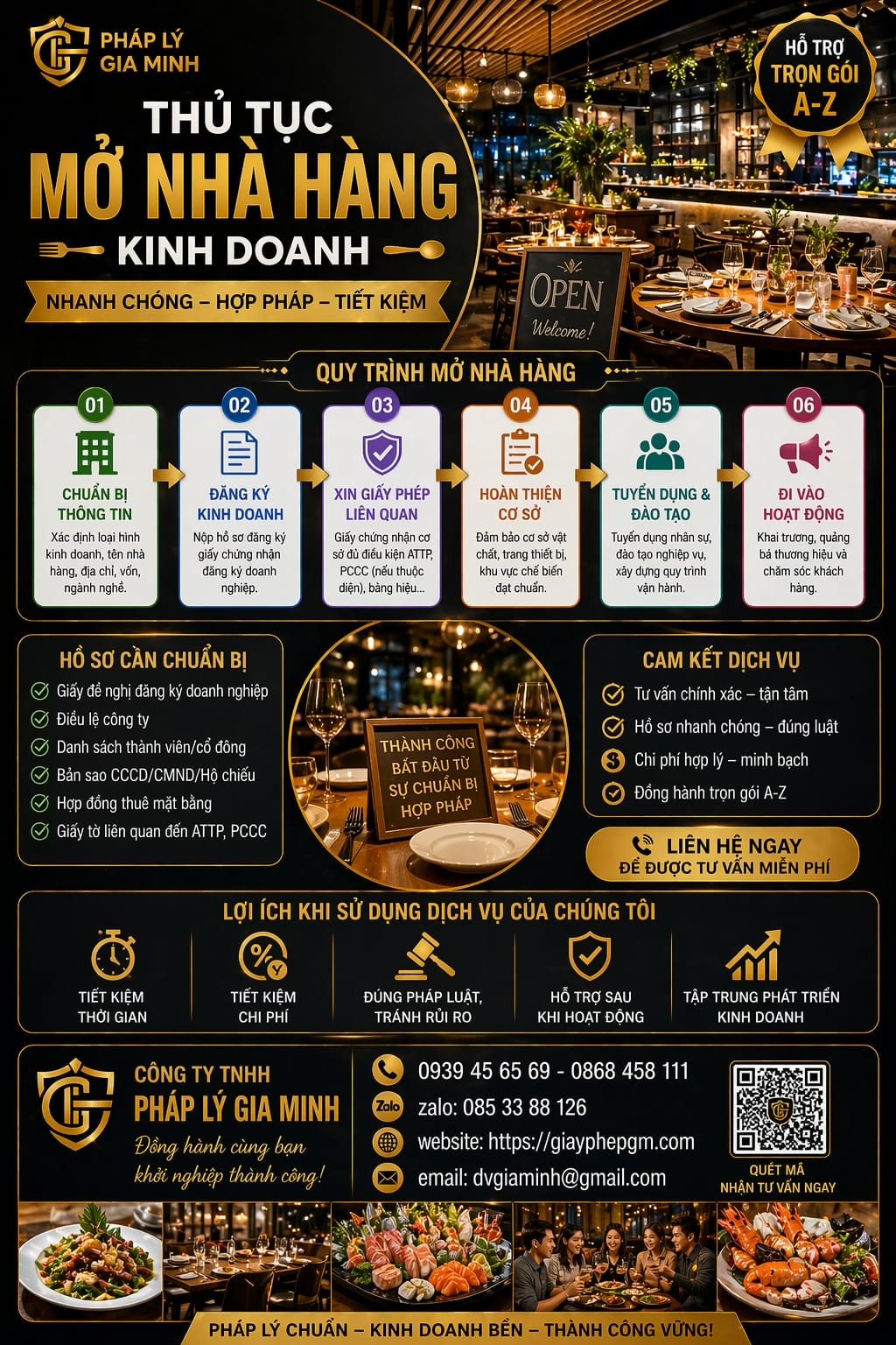 Quy định về nhân sự và sức khỏe trong nhà hàng