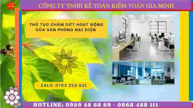 Thủ tục chấm dứt hoạt động của văn phòng đại diện tại Bắc Kạn 8 Dịch vụ thủ tục chấm dứt hoạt động của văn phòng đại diện tại Bắc Kạn