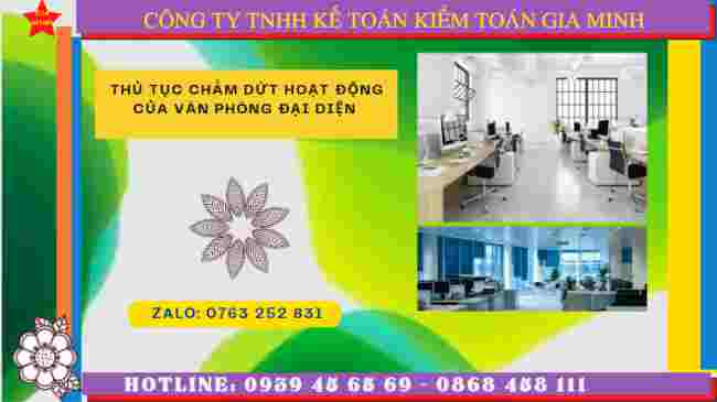 Thủ tục chấm dứt hoạt động của văn phòng đại diện tại Cần Thơ 3 Dịch vụ chấm dứt hoạt động của văn phòng đại diện tại Cần Thơ
