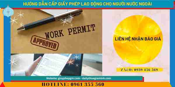 Hướng dẫn cấp giấy phép lao động tại Cần Thơ cho người nước ngoài 13 Chi phí cấp giấy phép lao động tại Cần Thơ cho người nước ngoài