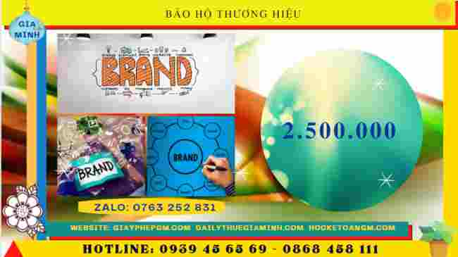 DỊCH VỤ BẢO HỘ THƯƠNG HIỆU TẠI BÌNH DƯƠNG 5 Chi phí đăng ký bảo hộ thương hiệu tại Bình Dương