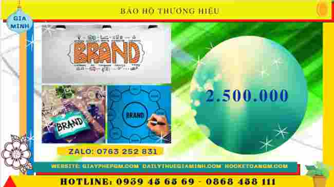 Dịch vụ bảo hộ thương hiệu tại Hoà Bình 5 Chi phí đăng ký bảo hộ thương hiệu tại Hòa Bình