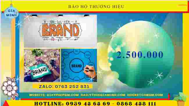 Dịch vụ bảo hộ thương hiệu tại Phú Thọ 5 Chi phí đăng ký bảo hộ thương hiệu tại Phú Thọ
