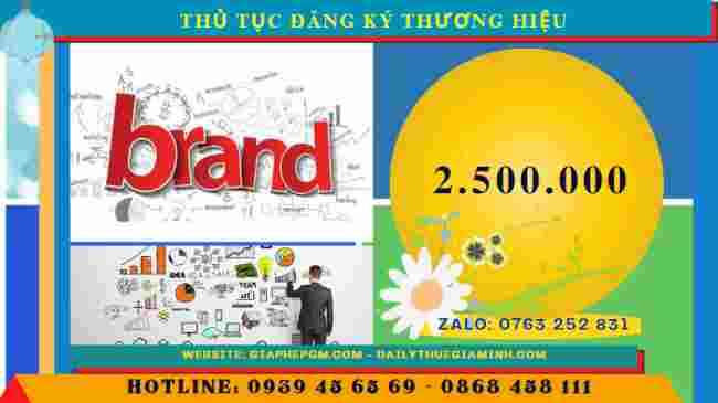Thủ tục đăng ký thương hiệu tại Long An 11 Chi phí đăng ký thương hiệu tại Long An