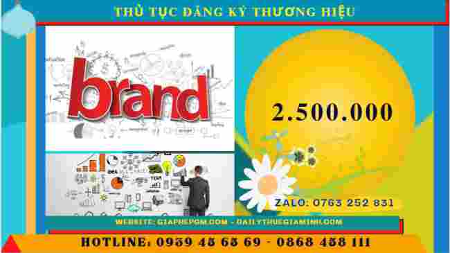 Thủ tục đăng ký thương hiệu tại TP Hồ Chí Minh 11 Chi phí đăng ký thương hiệu tại TP Hồ Chí Minh