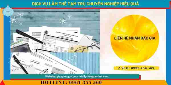 Dịch vụ làm thẻ tạm trú tại cần thơ chuyên nghiệp hiệu quả 13 Chi phí làm thẻ tạm trú tại Cần Thơ