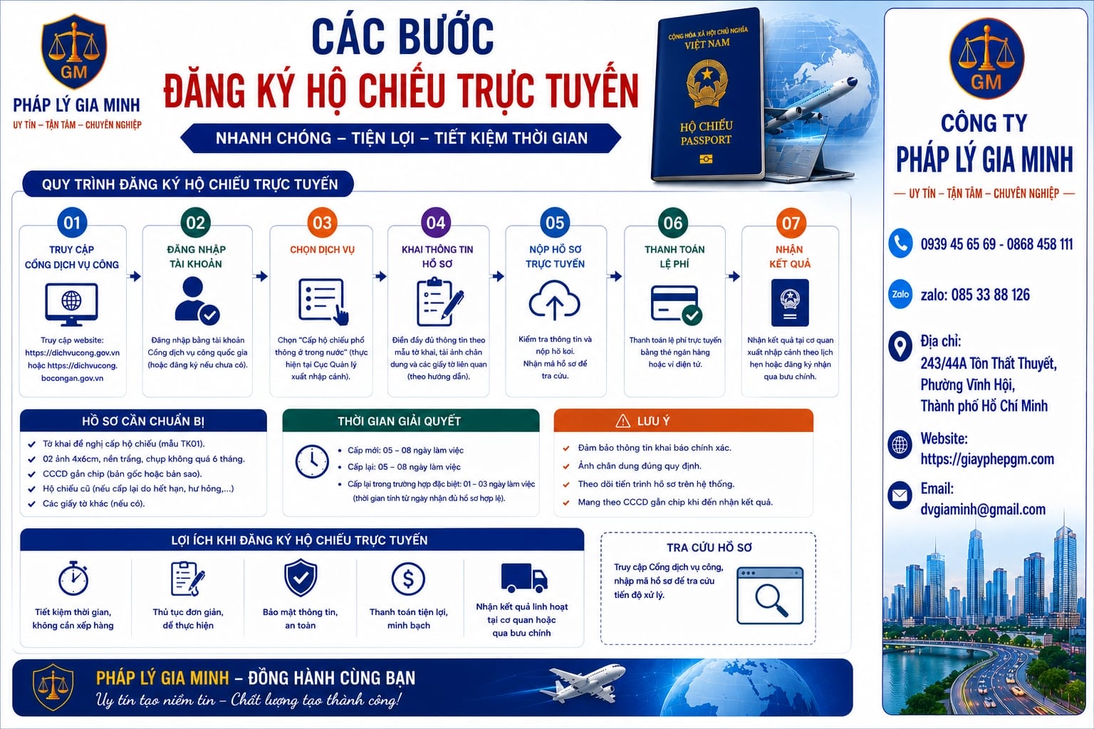 Hướng dẫn cách làm hộ chiếu online nhận ngay tại nhà đơn giản, nhanh chóng 8 Các bước đăng ký hộ chiếu trực tuyến