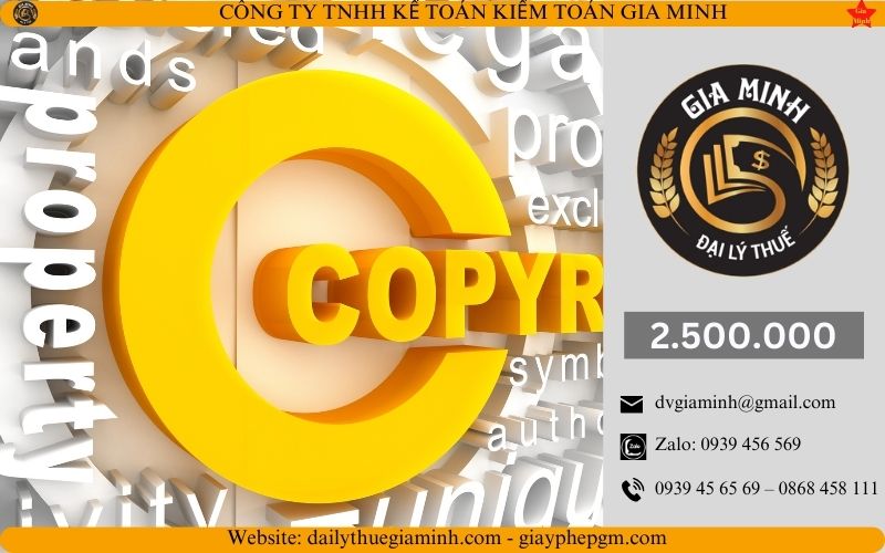 Đăng ký bảo hộ quyền tác giả tại Hà Nội 6 Chi phí đăng ký bảo hộ quyền tác giả tại Hà Nội
