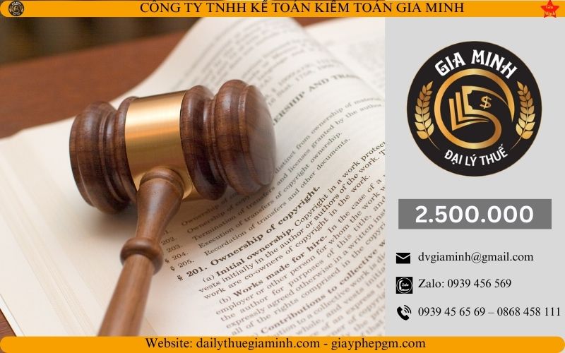 Đăng ký bảo hộ quyền tác giả tại Thành Phố Cần Thơ 6 Chi phí đăng ký bảo hộ quyền tác giả tại Thành Phố Cần Thơ