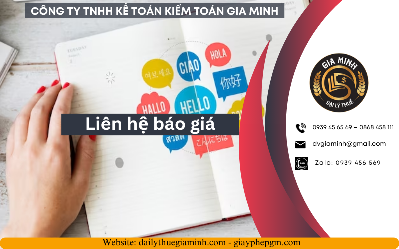 Thủ tục thành lập trung tâm ngoại ngữ 8 Chi phí thành lập trung tâm ngoại ngữ