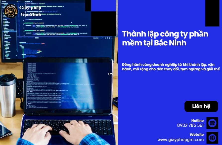 Thành lập công ty phần mềm tại Bắc Ninh